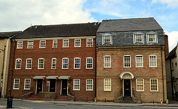 Properties on the site of the Adam and Eve February 2013